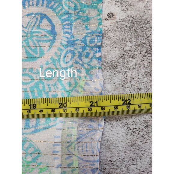 Lilly Pulitzer Women's White Silk Dusk Tank Top Size L - Picture 6 of 6